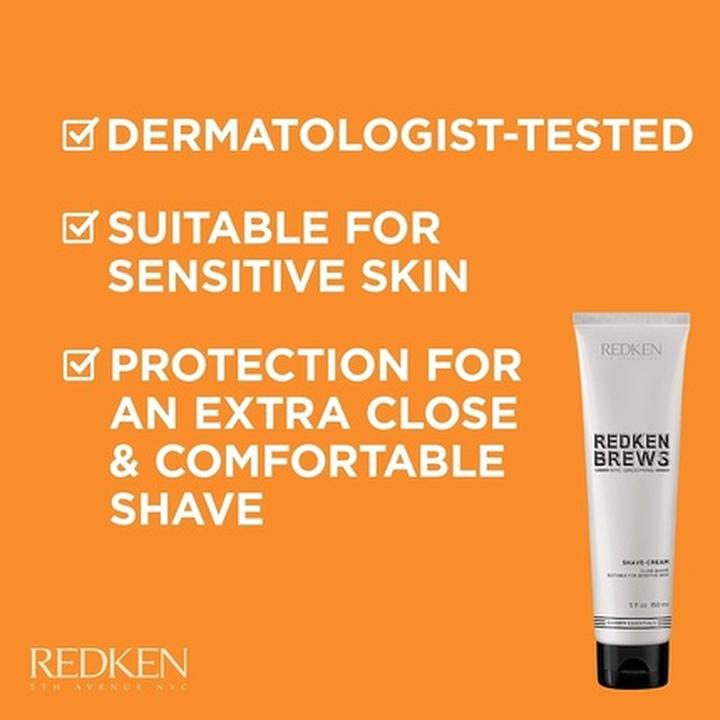 Actual product image Redken BREWS - Shave Cream (150 ml, Shaving cream)