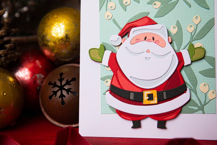 Produktbild Sizzix Thinlits Stanzschablone "Santa Greetings Colorize by Tim Holtz" (49 Blätter)