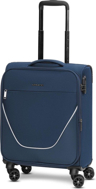 Immagine prodotto Stratic carrello cabina taska a 4 ruote S 55 cm con piega ad espansione (41 l, Bagaglio a mano (fino a 50 litri))