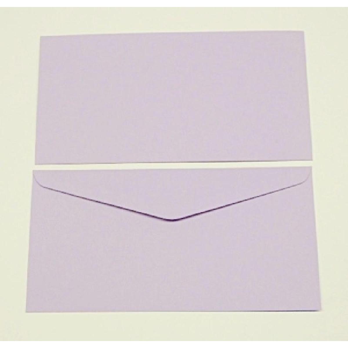 Thumbnail - Blanke, Briefumschlag, Briefumschläge DINlang 120g/qm gummiert VE=100 Stück lavendel (110 x 220 mm, 100 x)