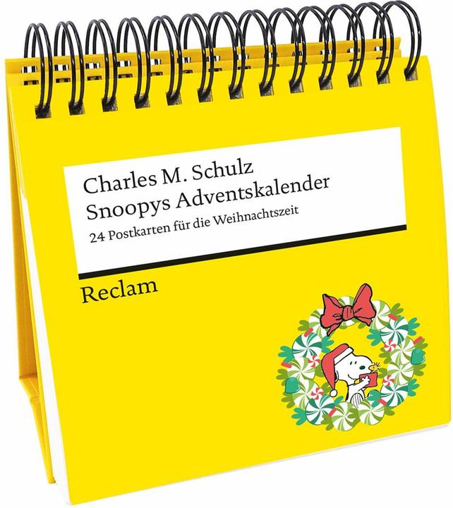 Snoopys Adventskalender. 24 Postkarten für die Weihnachtszeit (Advent
