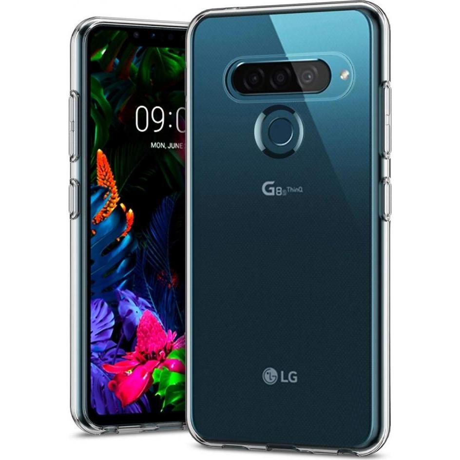Thumbnail - Screenguard Gummi Hülle TPU Clear Case (LG G8s ThinQ), Smartphone Hülle, Transparent