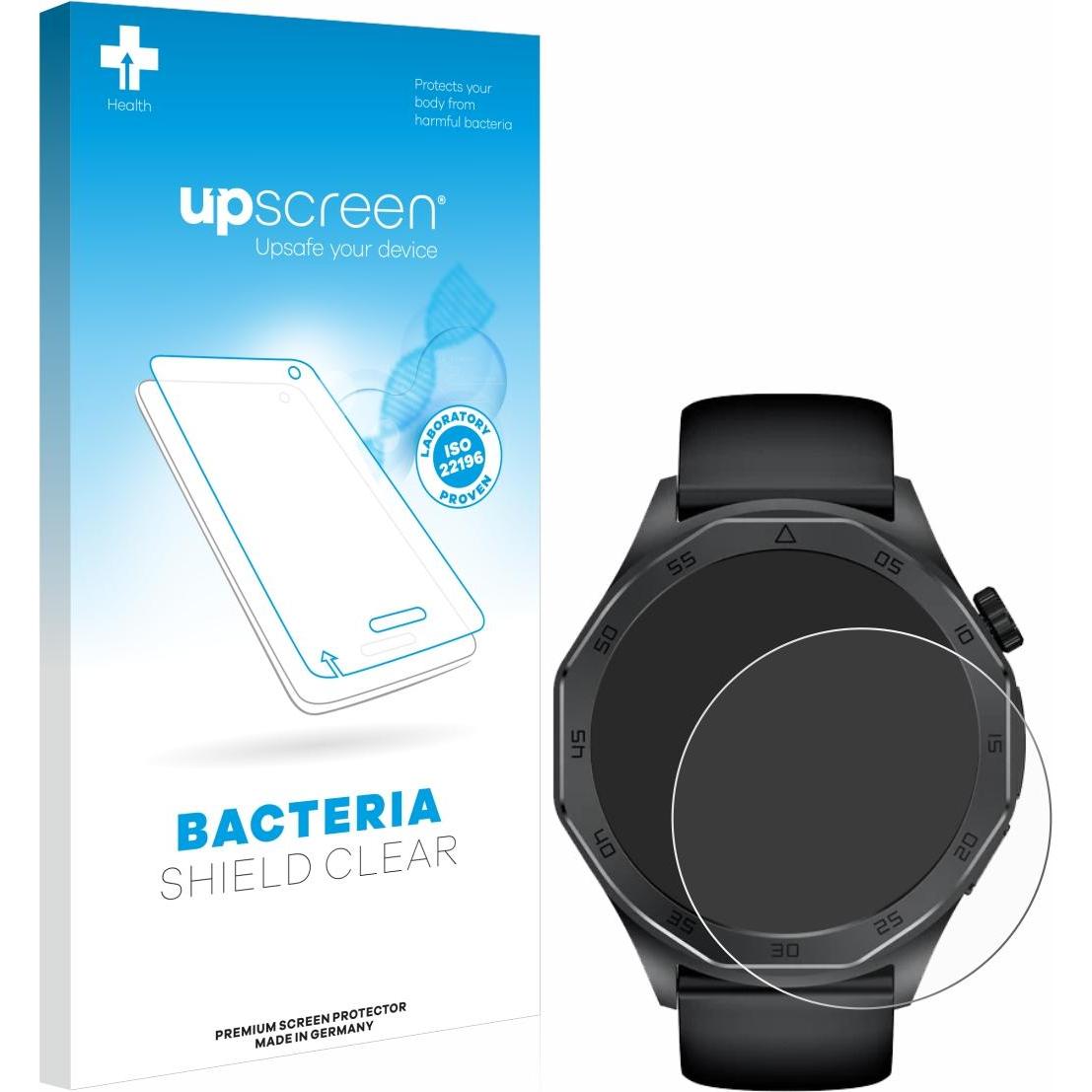upscreen Schutzfolie Displayschutz Displayschutzfolie Folie Klar antibakteriell, Smartwatch Schutzfolie, Transparent