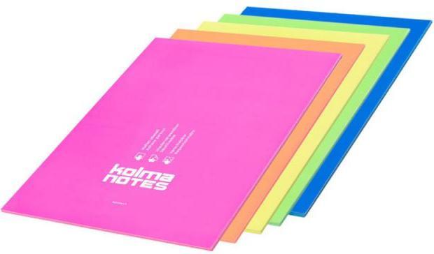 Actual product image Kolma Notes (210 x 297 mm)