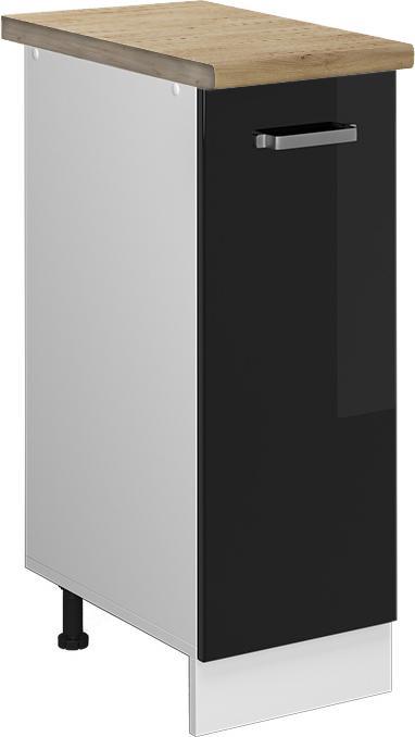 Schwarz Hochglanz, Weiss