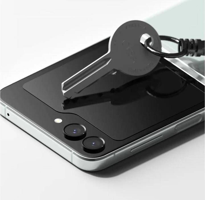 Actual product image Screenguard Camera Protector Samsung Galaxy Z Flip5 camera armoured glass (1 pcs., Samsung Galaxy Z Flip5)