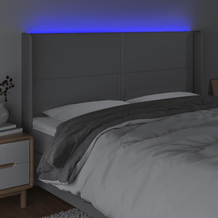 Produktbild vidaXL LED Kopfteil (183 x 16 x 128 cm)