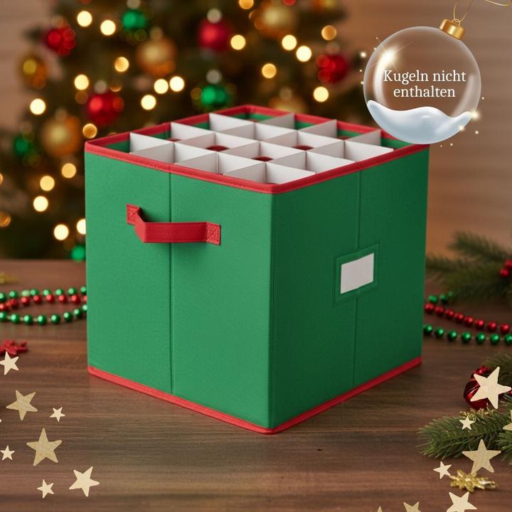Actual product image Hermex Aufbewahrungsbox für Christbaumkugeln Aufbewahrungstasche Sortierbox (33 l)