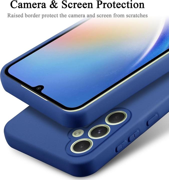 Produktbild Cadorabo Hülle für Samsung Galaxy A34 5G TPU im Liquid Schutz Silikon Design (Samsung Galaxy A34 5G)