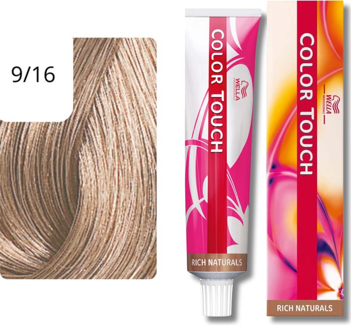 Image du produit Wella Color Touch Rich Naturals - 9/16 (9/16 blond clair cendré-violet clair)