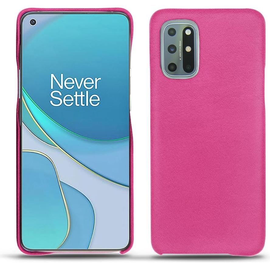 Thumbnail - Noreve Lederschutzhülle (OnePlus 8T), Smartphone Hülle, Rosa