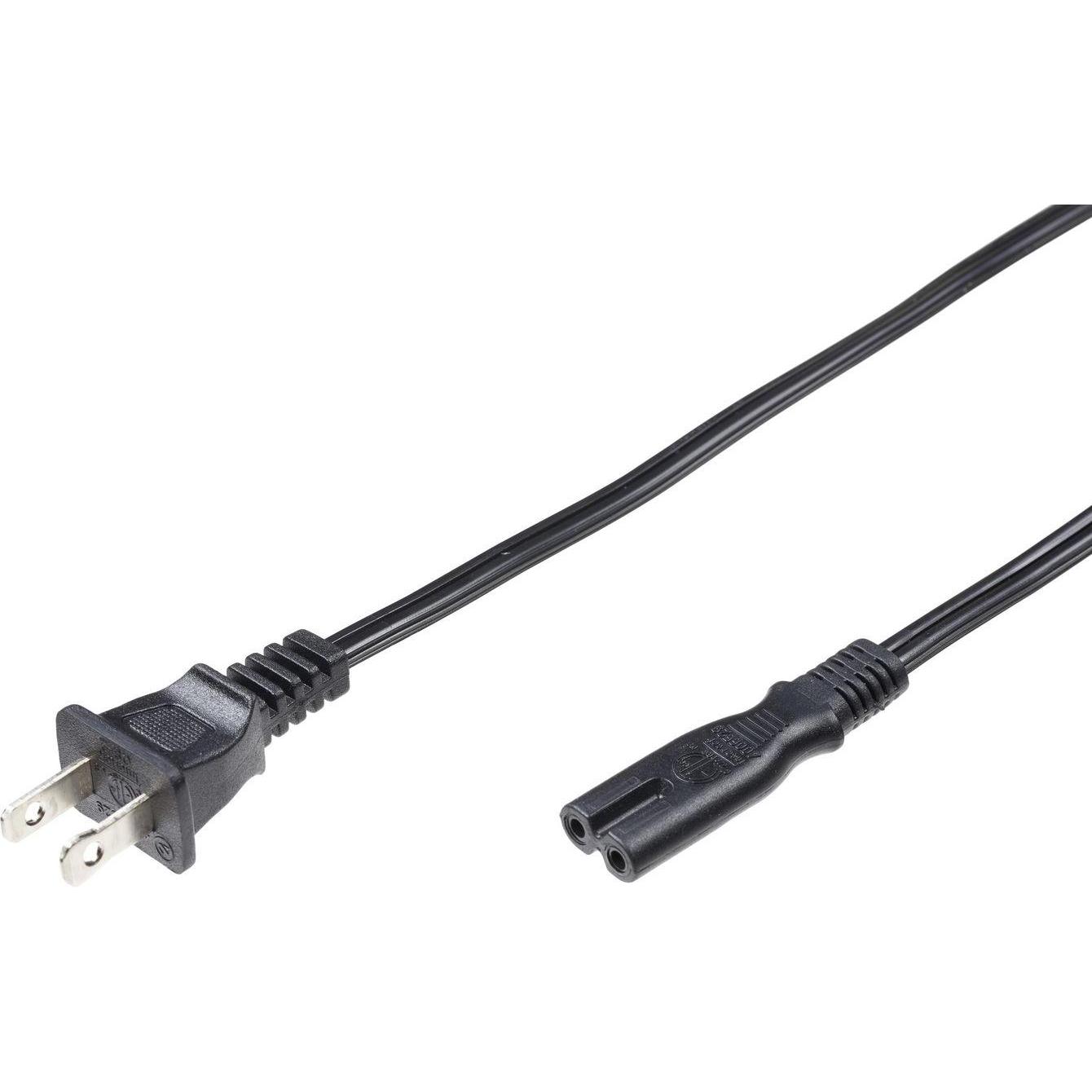 MicroConnect, Verlängerungskabel, Power Cord Notebook (1.80 m, C7)