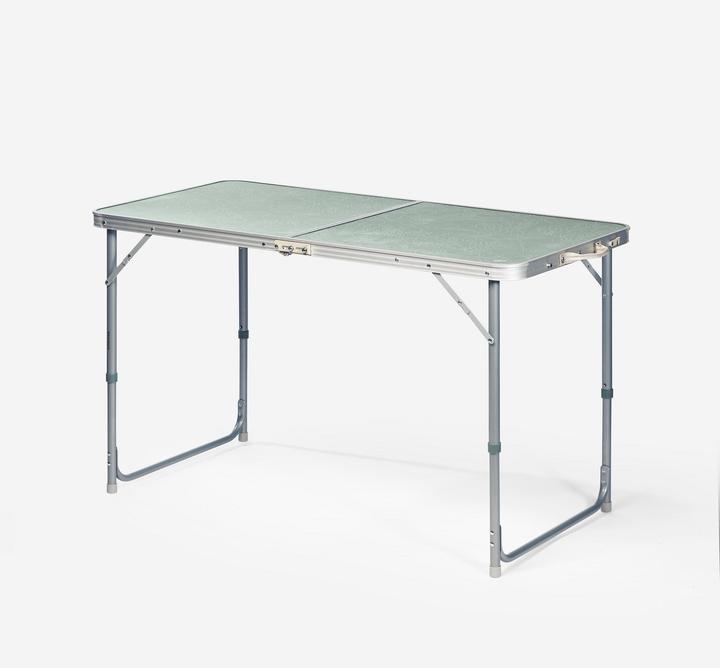 Quechua Campingtisch rechteckig hoehenverstellbar mdf