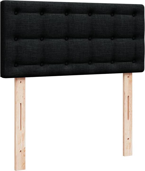 Actual product image vidaXL Bo x springbett mit Matratze 100 x 200 cm Stoff (100 x 200 cm)
