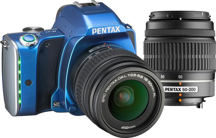 Produktbild Pentax K-S1 DA L 18-55mm + 50-200mm Kit & Gratis SD Karte (APS-C / DX)