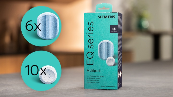 Productafbeelding Siemens TZ80003A Multipack reiniger en ontkalker (1.17 ml)