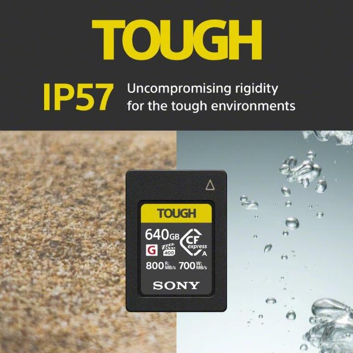 Productafbeelding Sony Tough CEA-G (640 GB, CFexpress type A)