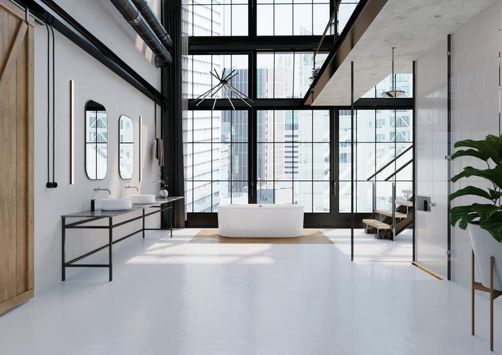 Image du produit Kaldewei Nexsys receveur de douche, niveau du sol, 120x120cm, 41204630