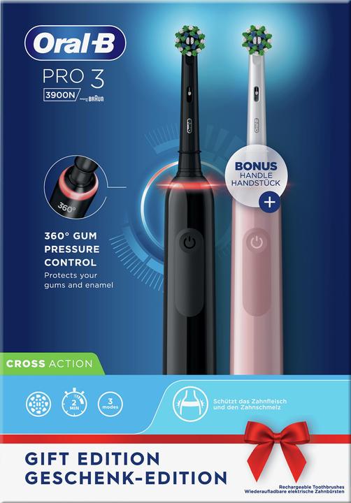 Image du produit Oral-B Pro 3 3900N (Brosse à dents oscillo-rotative)