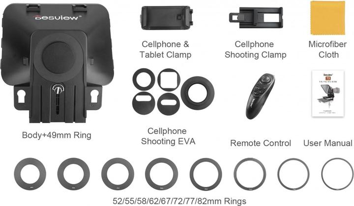 Produktbild Desview T3 (Teleprompter)