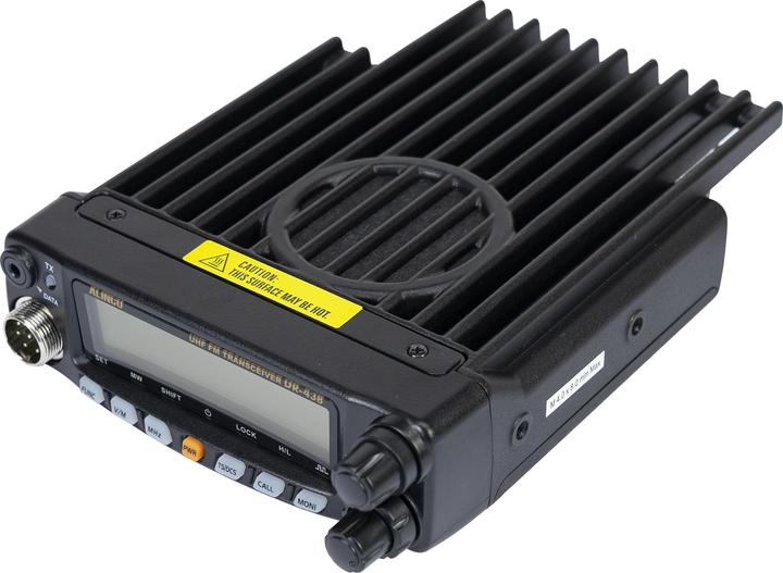 Actual product image Alinco UHF radio PNI DR-438-HE, 200CH, 400-470 MHz, DTMF, squelch, 13.8 V, 1024DCS-50CTCSS