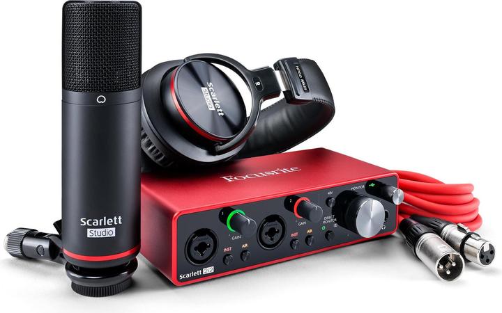 Actual product image Focusrite Recording set Scarlett 2i2 Studio - 4th Generation (USB)