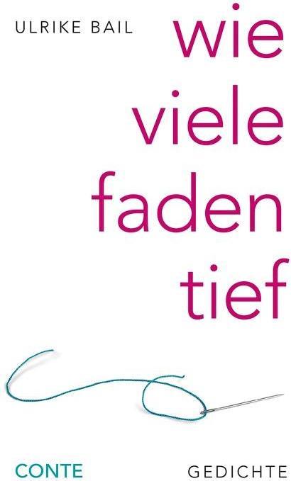 Actual product image wie viele faden tief (German, Ulrike Bail, 2020)