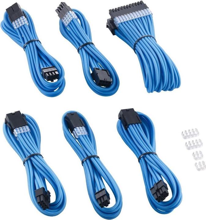 Produktbild CableMod Pro ModMesh 12VHPWR Cable Extension Kit - hellblau
