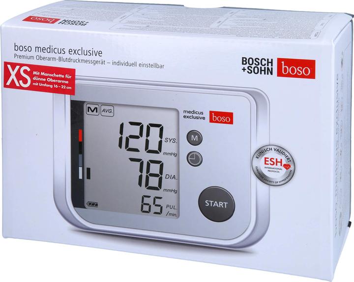 Immagine prodotto Boso medicus exclusive misuratore di pressione (Sfigmomanometro per braccio)