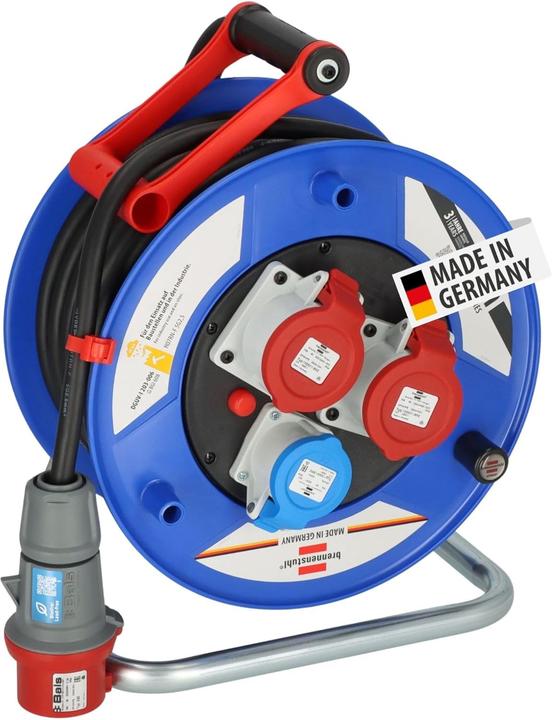 Brennenstuhl Kabeltrommel CEE 320 30m H07RN-F5G2.5 (30 m, 2.50 mm²)