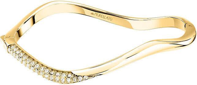 Immagine prodotto Morellato - Solid wavy bracelet with crystals Design SAYP19 - Diameter: 6 cm