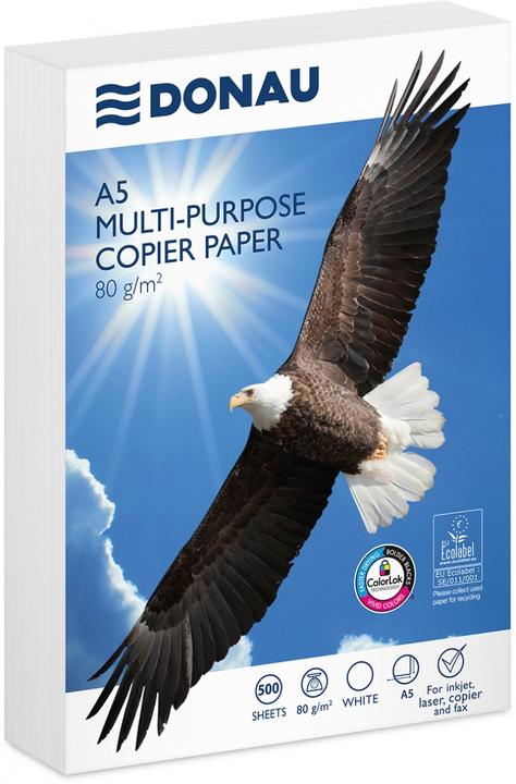 Produktbild Donau Kopierpapier (80 g/m², 500 x, A5)
