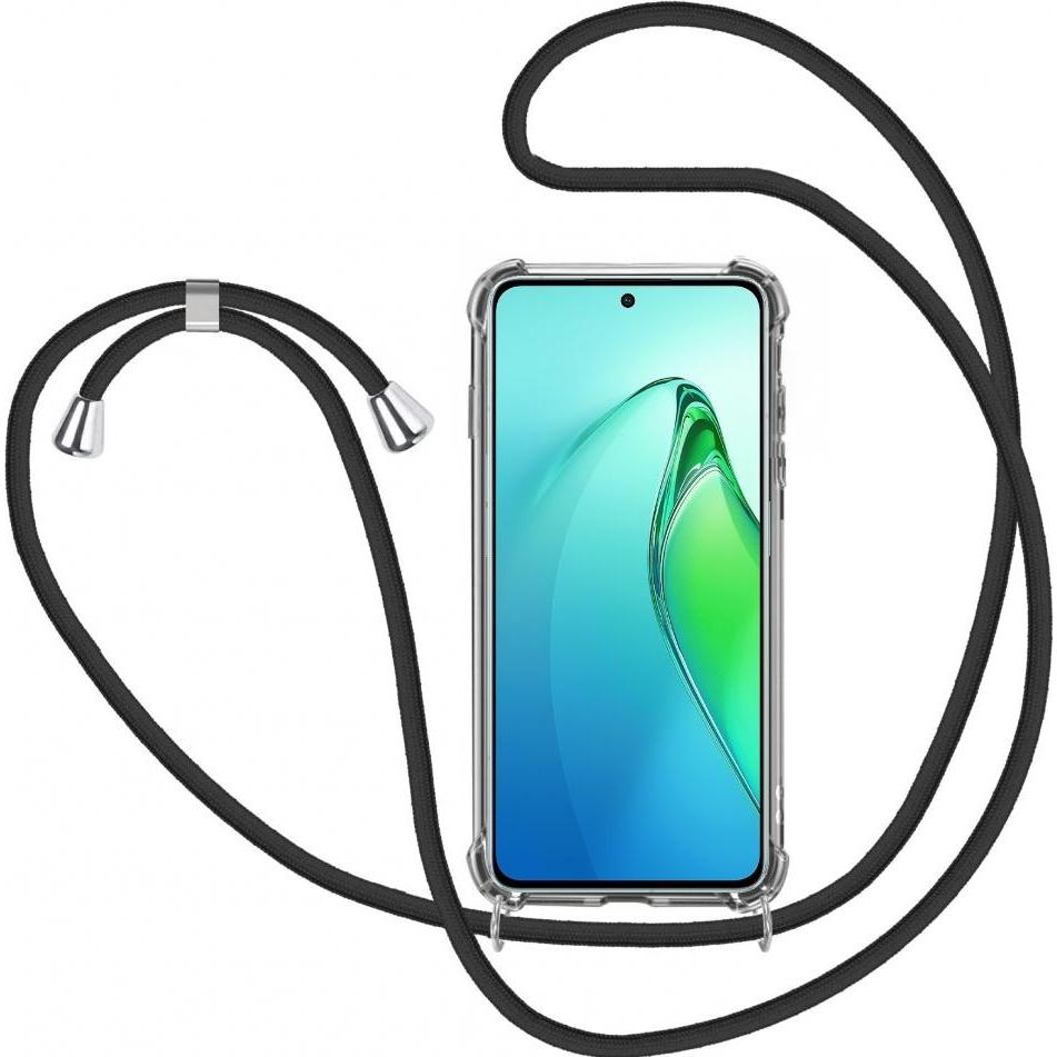 Screenguard Oppo Reno8 Pro 5G Loopster Necklace Hülle, Handykette, Transparent