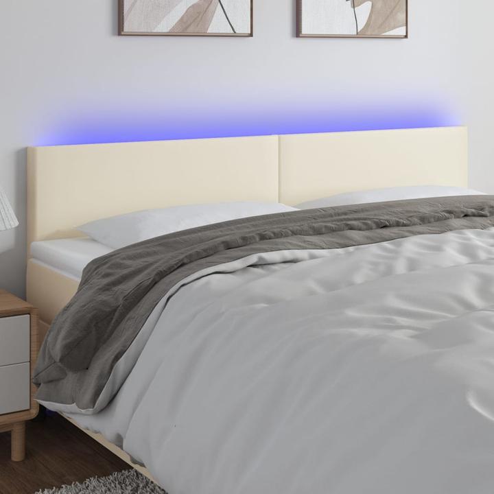 Actual product image vidaXL LED Kopfteil (180 x 5 x 88 cm)
