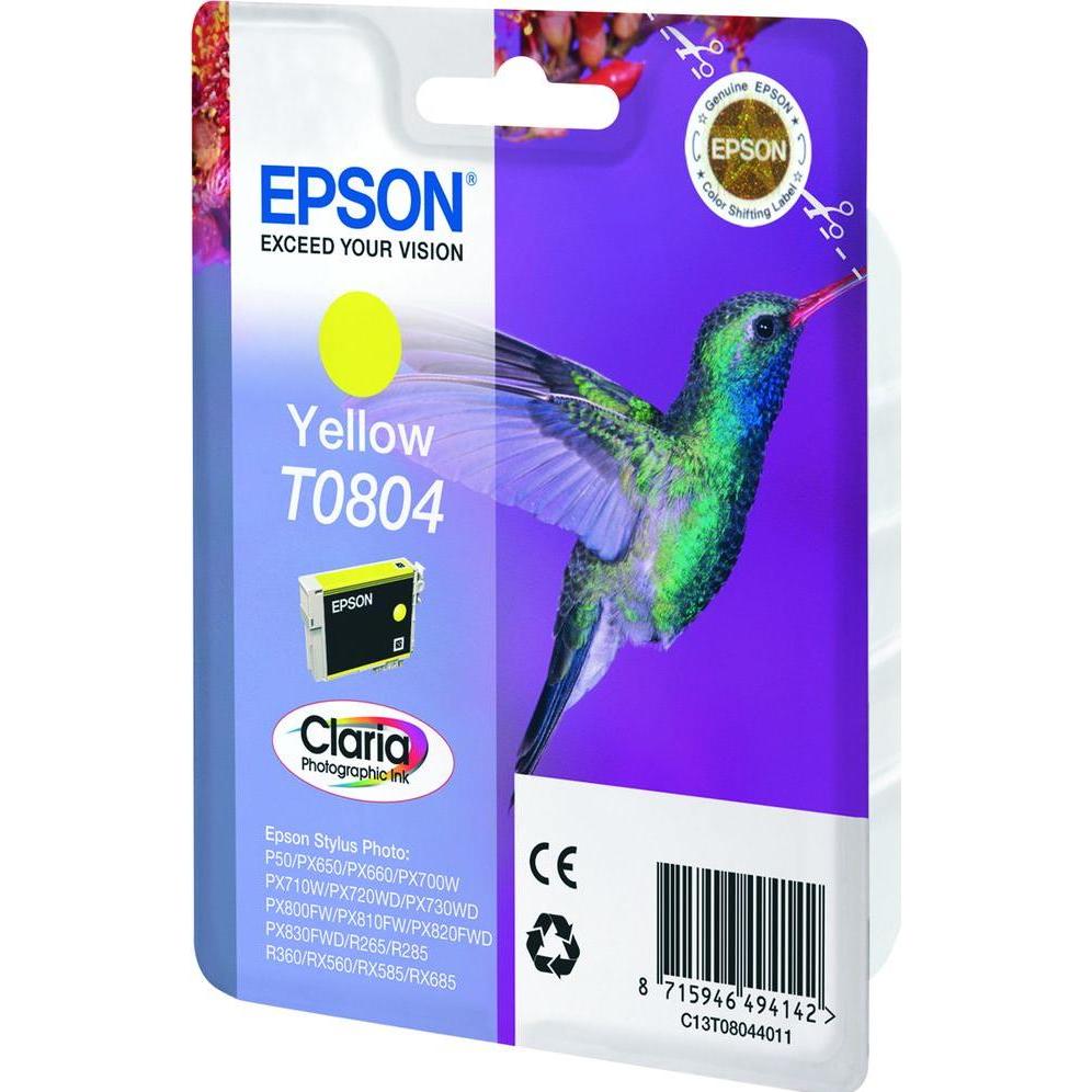 Epson, Druckerpatrone, Tinte C13T08044011 Yellow (Y)
