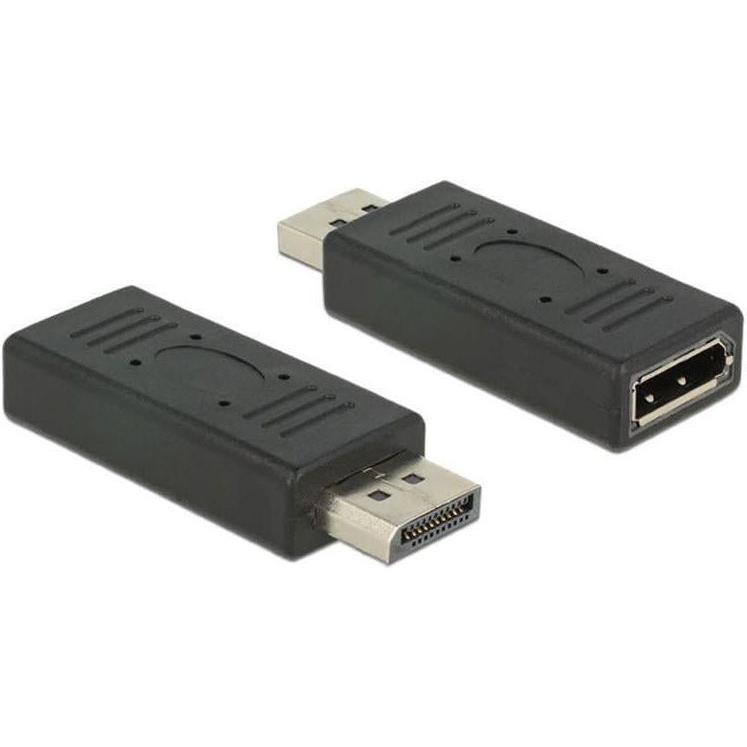 Delock DP zu (DP, 2.30 cm), Data + Video Adapter, Schwarz