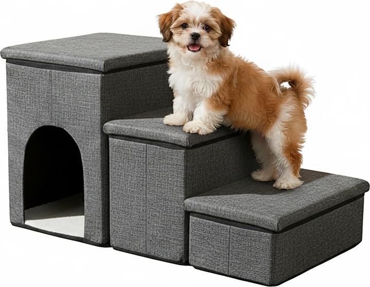 Actual product image Relaxdays dog steps (Cat, Dog, Foldable)