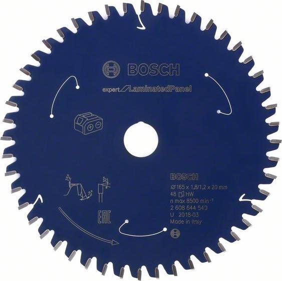 Productafbeelding Bosch Professional Zubehör Cirkelzaagblad Expert voor gelamineerde platen, 190 x 2,1/1,4 x 30, 60 tanden