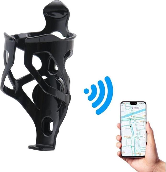 Produktbild 4Kom Bicycle accessory OEM Bicycle bottle holder with space for AirTag FSCGE-120-3 black