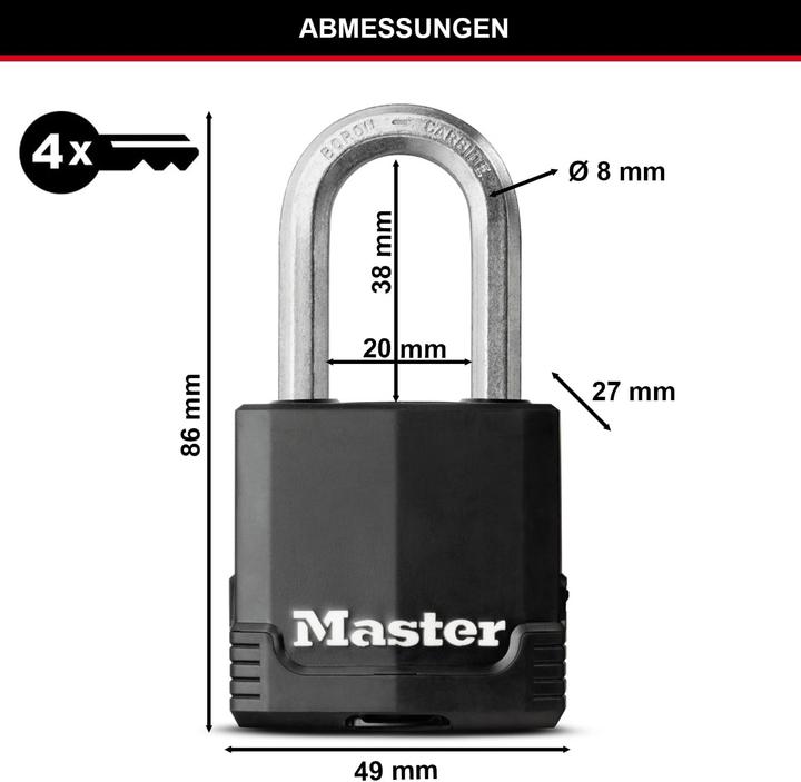 Productafbeelding Master Lock Zwaar hangslot
