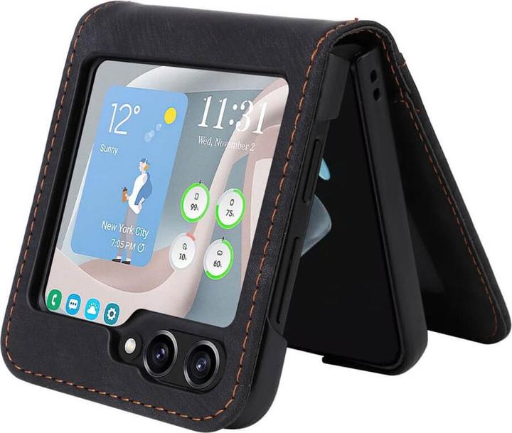 Produktbild Cover-Discount Galaxy Z Flip6 - Pratkische Hülle mit Kartenfächern (Samsung Galaxy Z Flip6)