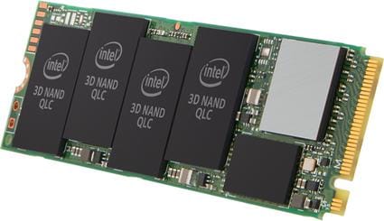Actual product image Intel 660p - Retail (1000 GB, M.2 2280)