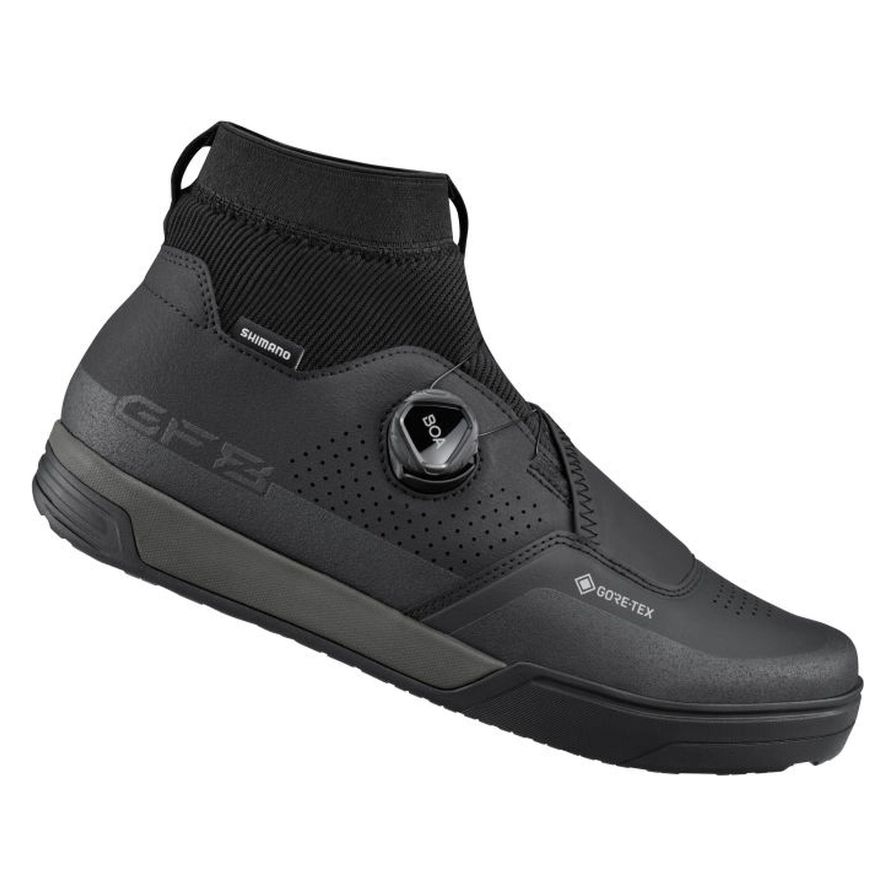 Shimano, Herren, Veloschuhe, Men Mtb Sh-GF8 Schuh Black (48), Schwarz