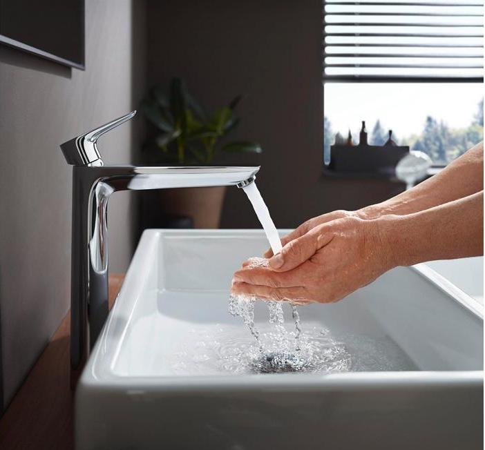 Image du produit hansgrohe Talis E Mélangeur lavabo au sol Chrome (71717000)