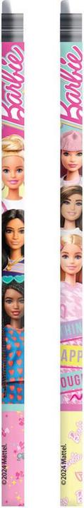 Image du produit Crayon gris Barbie avec gomme (8x)