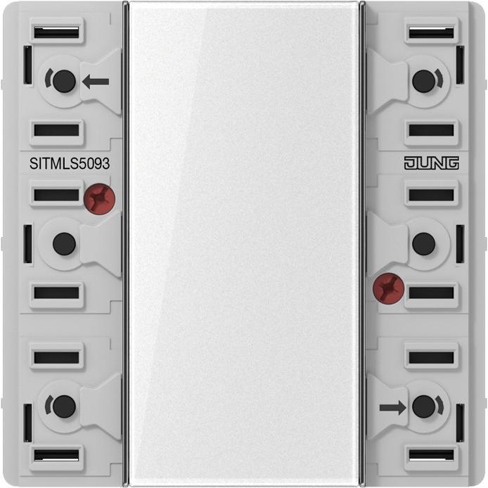 JUNG, Zubehör Gebäudesicherheit, JG SITMLS5093 Tastmodul Universal