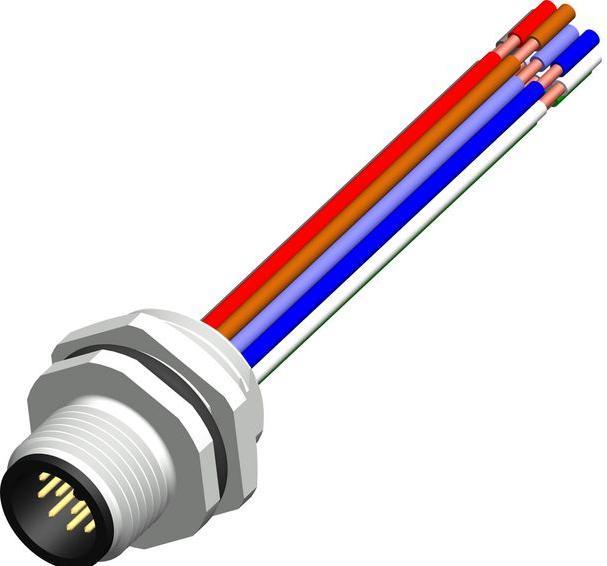 Image du produit Rs Pro Connecteur circulaire, M12 12 contacts