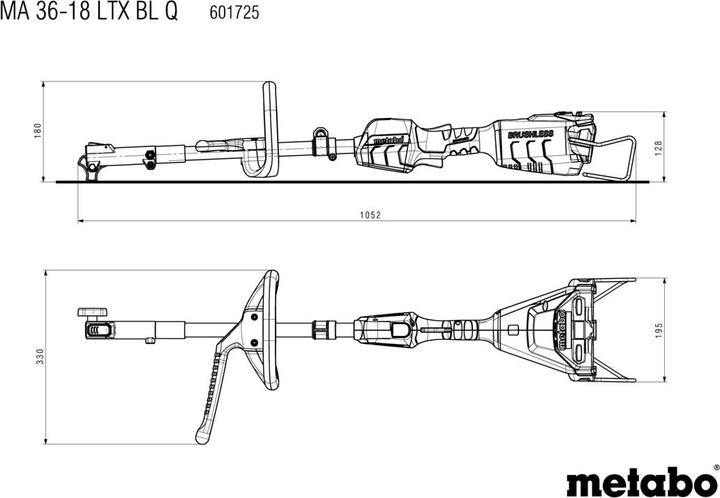 Produktbild Metabo MA 36-18 LTX BL Q