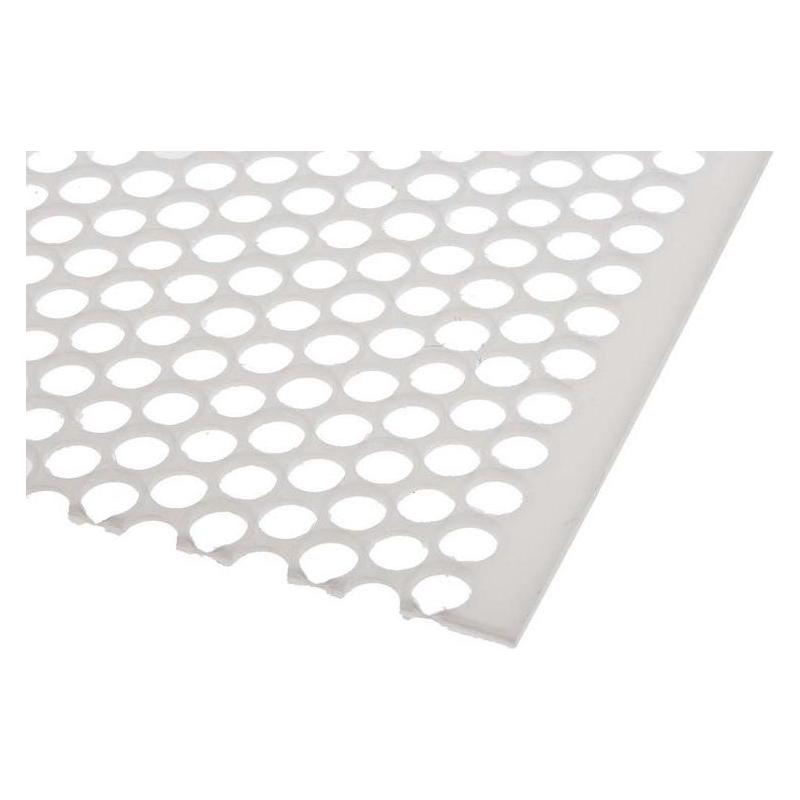 RS PRO, Mobilier : équipements, Feuille de polypropylène perforé, Ø4,8mm (2 pcs)