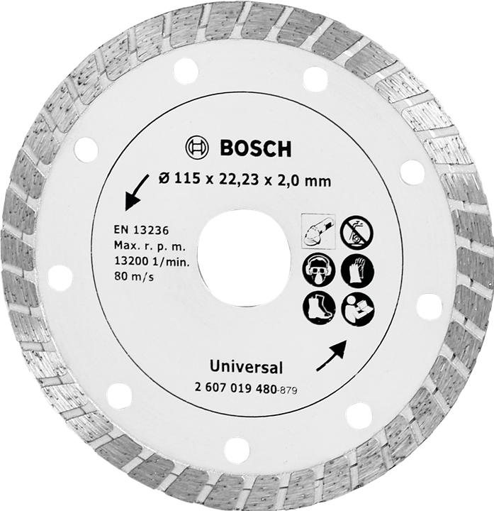 Produktbild Bosch Zubehör Diamanttrennscheibe Turbo, Ø 115 mm